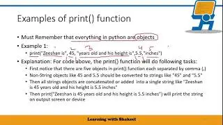 Print function in Python