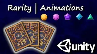 Unity Card Game: Cards Rarity and Animations | #73