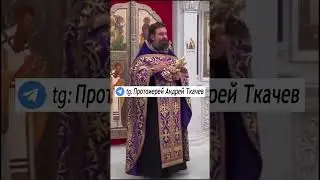 Простите меня, братья и сестры! Отец Андрей Ткачев