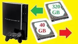 Replacing the HDD PS3 how to change the hard drive to the Playstation 3