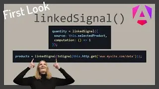 First Look at Angular's new linkedSignal()