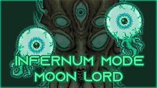 Infernum Mode Moon Lord Showcase! | Unofficial Calamity Mod Difficulty Mode