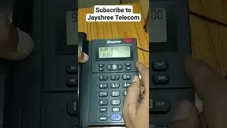 how to set flash time in binatone phone @jayshreetelecom