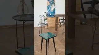 #реставрациямебели #эпоксидная_смола #resinart #декорэпоксиднойсмолой