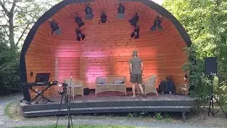 БДХ в Тарусе. Сад Ракицкого. Интервью и концерт. 14.07.2024.