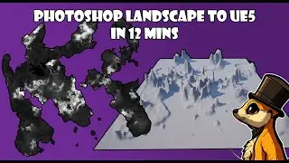 Create and Import a UE5 Landscape in 12 MINUTES!