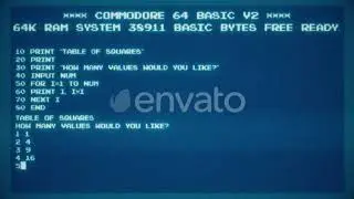 Basic - Beginner’s All Purpose Symbolic Instruction Code 4k | Motion Graphics - Envato elements
