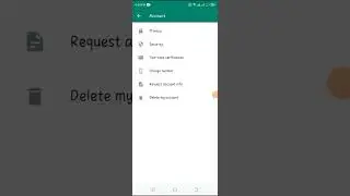 How to Delete Whatsapp account #shorts #ytshorts #youtubeshorts #gbwhatsappsetting