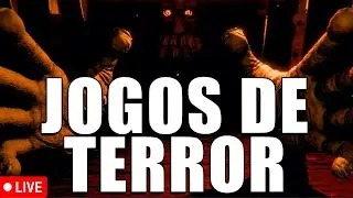 JOGOS DE TERROR!  #halloween #retrobat