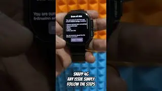 Fireboltt snapp 4g smartwatch issues | solution | problems | new video 