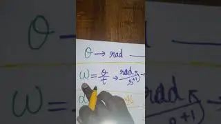 angular displacement, velocity, acceleration si unit and dimensional formula 