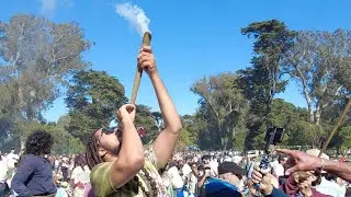 420 Day 2024 Hippie Hill San Francisco, California in 4K