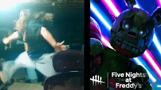 FIVE NIGHTS AT FREDDYS x DEAD BY DAYLIGHT REACTION