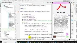 search text in pdf using pdf viewer in android studio