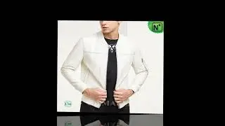 CWMALLS® Custom Lambskin Leather Varsity Jacket CW822100
