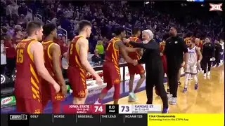 Iowa State vs Kansas State Men's Basketball Highlights