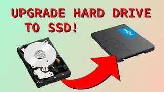 Upgrade your PC's Hard Drive to SSD!