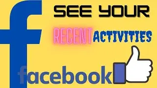 how to see latest or previous activities on Facebook