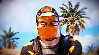 Украл все ресурсы у пещерных фармеров ?! Рейды в день разблока в Rust Раст (1\2)