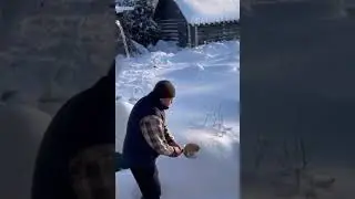 Эффектное видео. Вода замерзает в воздухе! Приколы в ТИК ТОК. #shorts