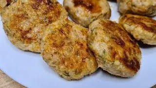 Нежнейшие СОЧНЫЕ куриные КОТЛЕТЫ. Самый ВКУСНЫЙ и ПРОСТОЙ рецепт.