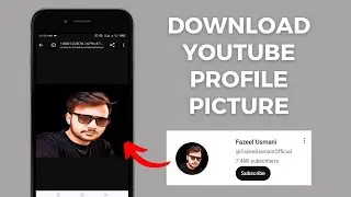 How to Download YouTube Profile Picture in Full HD Quality 2024 | Download YouTube Channel Picture