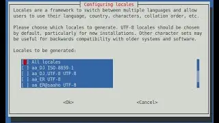 How to reconfigure locales in Parrot operating system