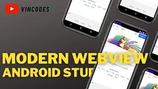 Modern WebView App In Android Studio By VINCODES