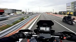 Escape from madness | ΥΑΜΑΗΑ TRACER 900 | AKRAPOVIC + QUICKSHIFTER [4K]