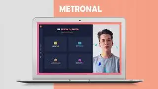 Metronal - Personal Portfolio Page | Themeforest Website Templates and Themes