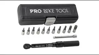 Bike Torque Wrench: PRO BIKE TOOL 1/4 Inch Torque Wrench 2 to 20 Nm: In Focus