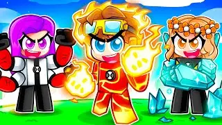 Having a BEN 10 FAMILY In Roblox!