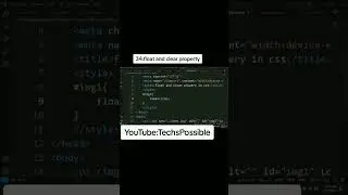 css float and clear property | 