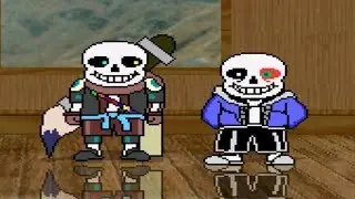 INK!SANS VERSUS GLITCH SANS | FUNNY GAMING