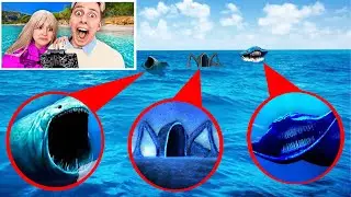 мой дрон СНЯЛ ПОЖИРАТЕЛЯ МОРЕЙ, ЭЛЬ ГРАН МАЙЮ И БЛУПА ВМЕСТЕ В ОКЕАНЕ !! **в Реальной Жизни**
