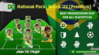 Want To Be The Best ? Do This 👀!!|| Brazil National Pack #1||eFootball 2023 Mobile ||