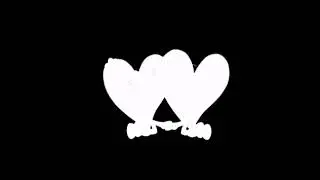 Влюбленные сердечки футаж маска