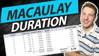 Bond Duration in Excel