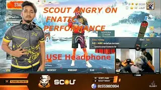 Scout again angry on teammates Owais & Ronak  | PUBG MOBILE
