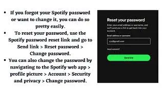 How to Change or Reset Spotify Password