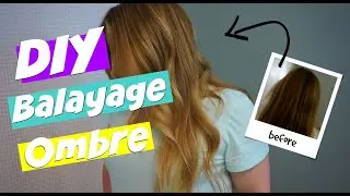 HOW TO BALAYAGE AT HOME | EASY DIY HIGHLIGHTS | GET BEACH BLONDE HAIR WITH BOX HAIR DYE