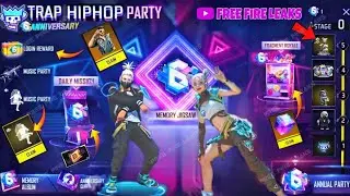 Free Fire TRAP 2.0 Event Rewards |  Free Fire 6th Anniversary event, TRAP 2023  