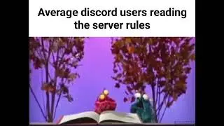 Average discord users reading the server rules