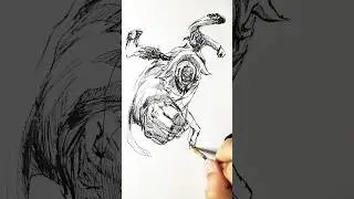 Speed drawing StickMan Garp 😳 