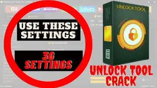 UNLOCK TOOL CRACK 3G SETTINGS THAT YOU DON'T KNOW