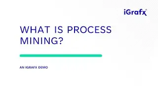 What is Process Mining? iGrafx Process360 Live