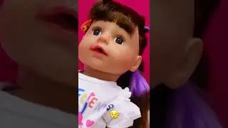 Why is the baby doll is crying? Play with #dolls and #toys. Videos for kids #shorts