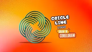 How To Create Modern Cricle line logos in Coreldraw