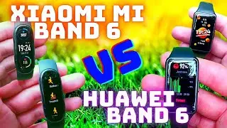 Budget Fitness Tracker King: Xiaomi Mi Band 6 vs Huawei Band 6 Review & Comparison | Best Cheap Band