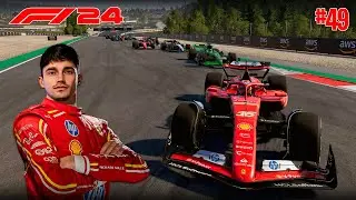 F1 24 - LECLERC TEM O MELHOR CARRO DA FERRARI - MODO CARRERA 49